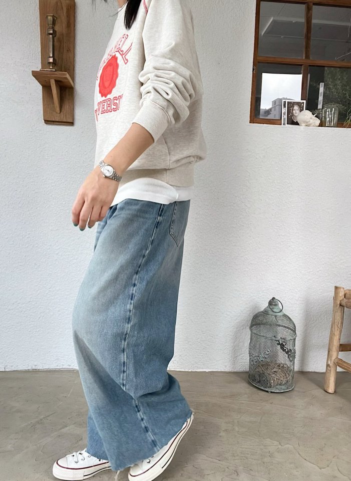 Lagrass - Korean Women Fashion - #momslook - Cornell Sweatshirt - 7