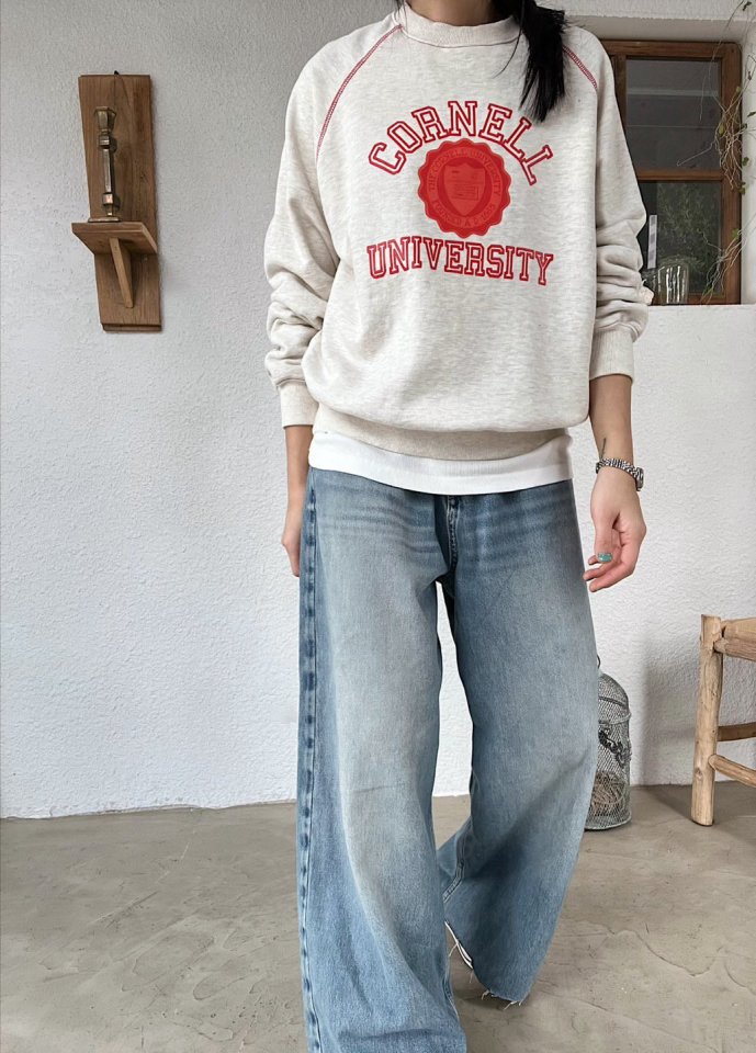 Lagrass - Korean Women Fashion - #momslook - Cornell Sweatshirt - 9
