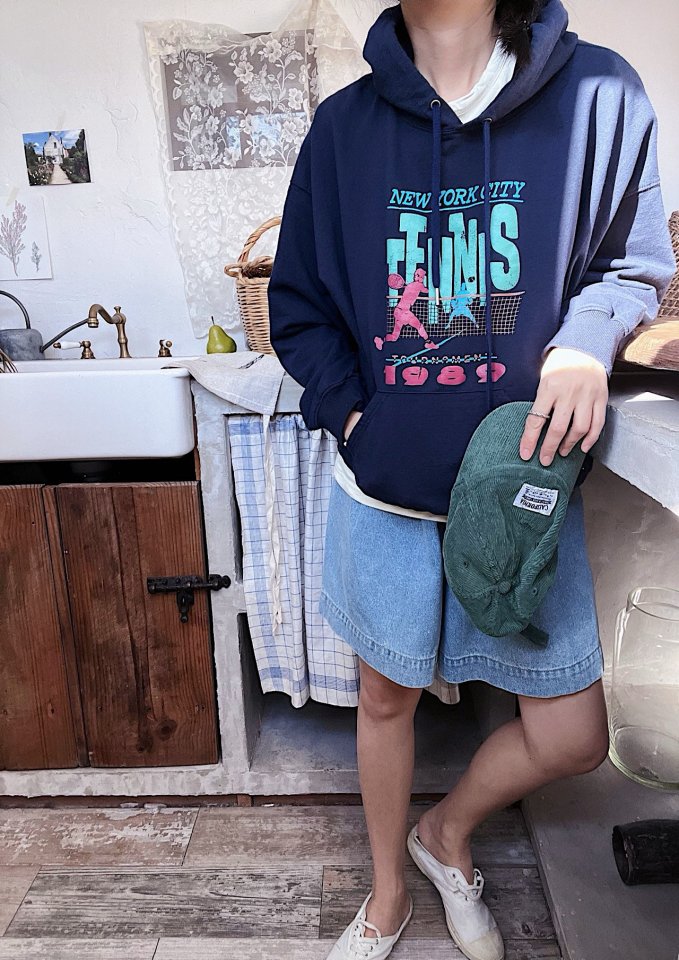 Lagrass - Korean Women Fashion - #momslook - City Hoodie - 8