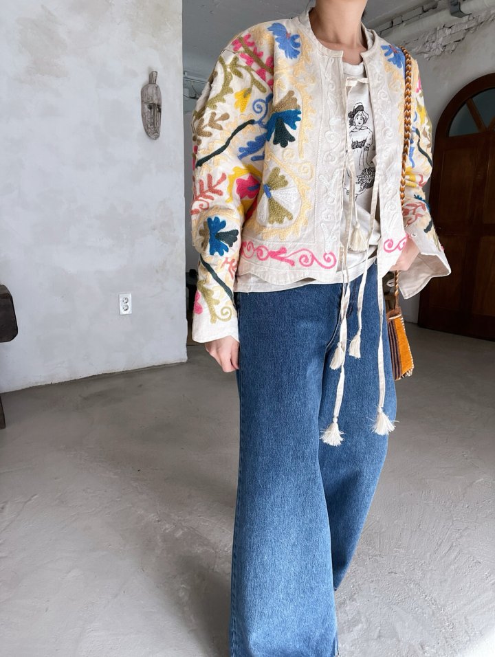 Lagrass - Korean Women Fashion - #momslook - Suzani Jacket - 11