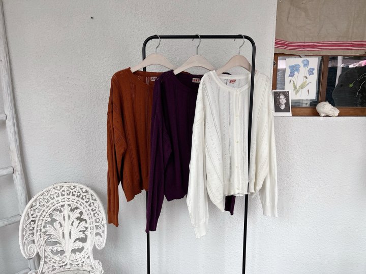 Lagrass - Korean Women Fashion - #momslook - Lace Cardigan - 12