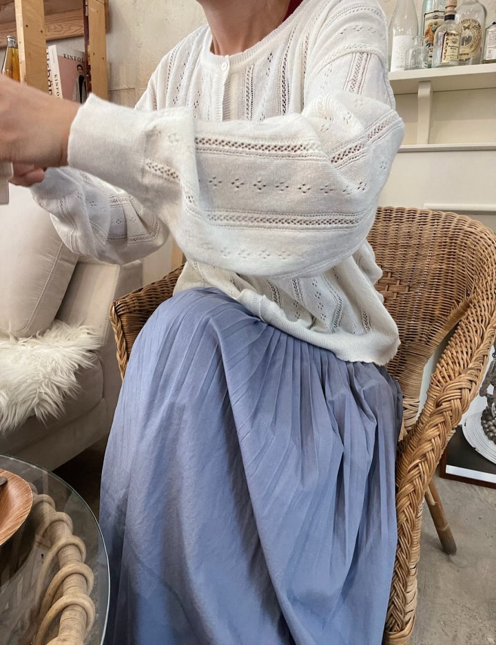 Lagrass - Korean Women Fashion - #momslook - Lace Cardigan - 6