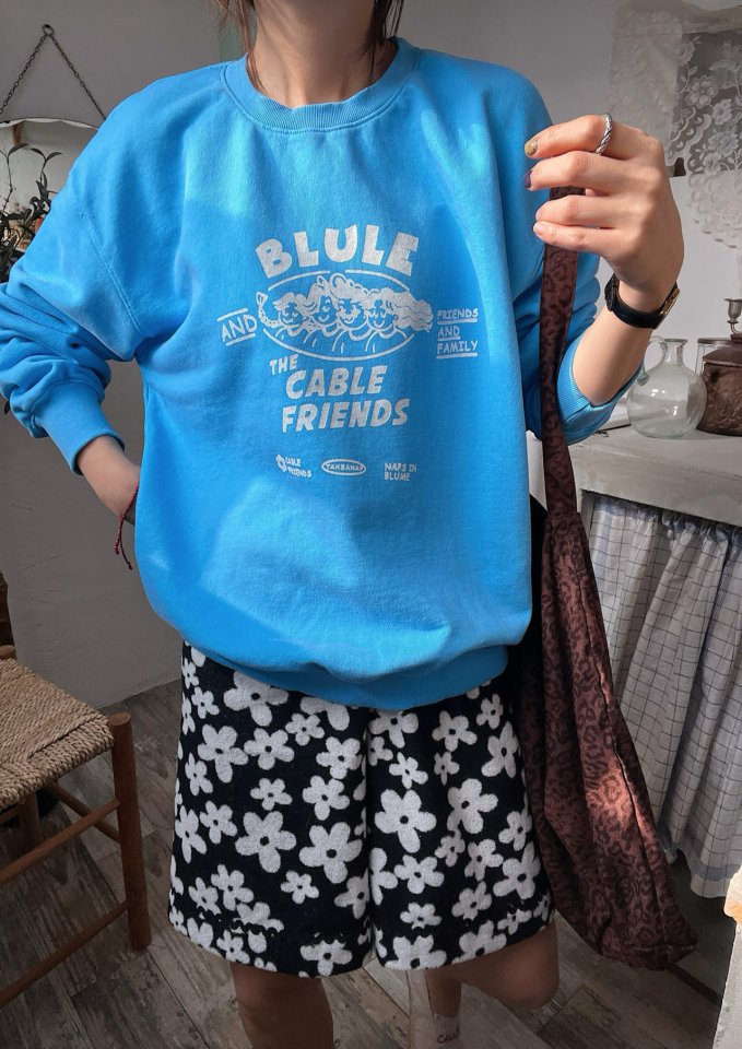 Lagrass - Korean Women Fashion - #womensfashion - Friends Sweatshirt - 4
