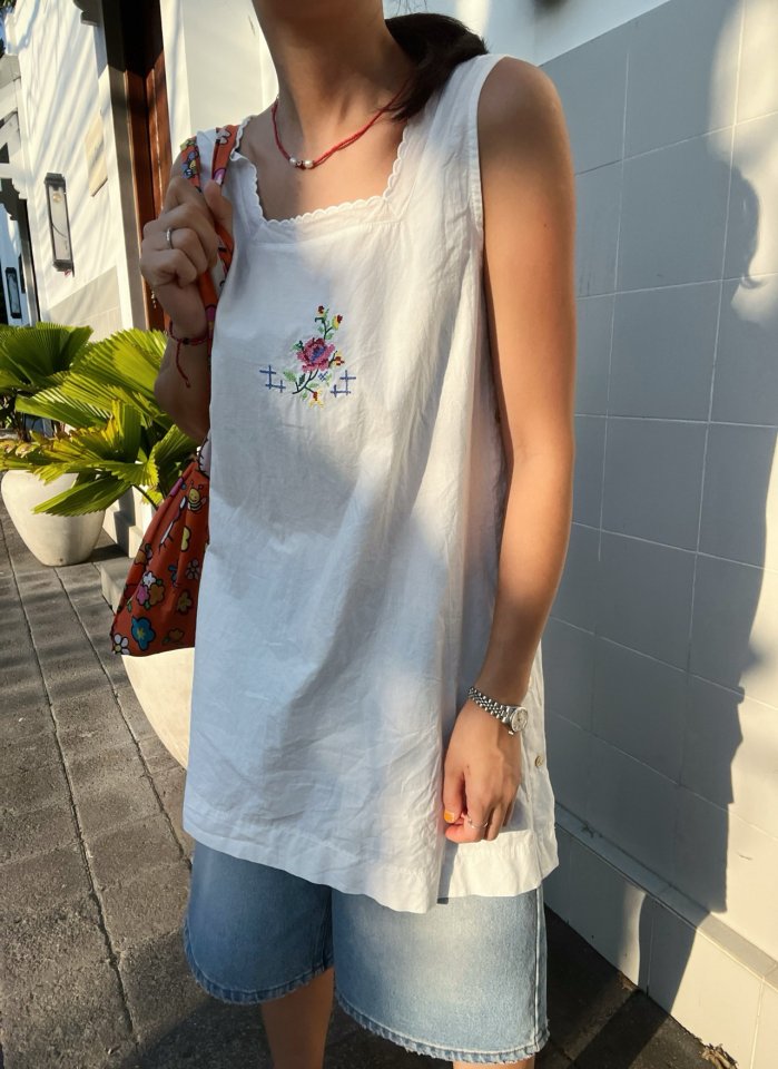 Lagrass - Korean Women Fashion - #momslook - Dale Sleeveless One-piece - 12