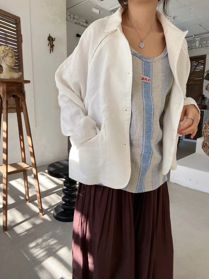 Lagrass - Korean Women Fashion - #momslook - Ile Jacket - 11