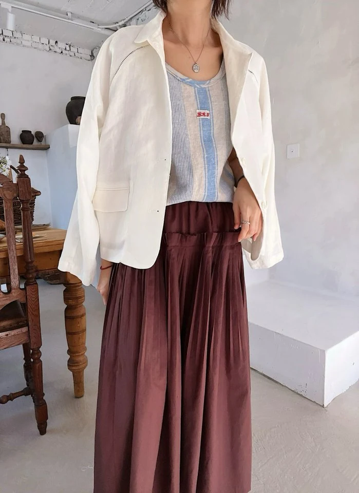 Lagrass - Korean Women Fashion - #momslook - Ile Jacket - 9