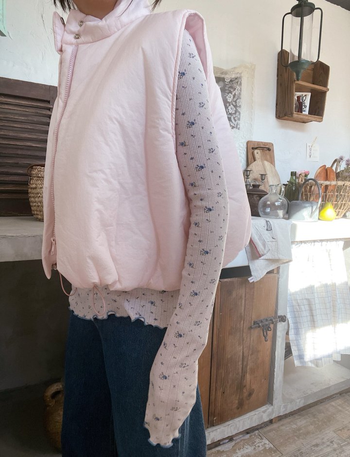 Lagrass - Korean Women Fashion - #momslook - Aret Ribbed Tee - 5
