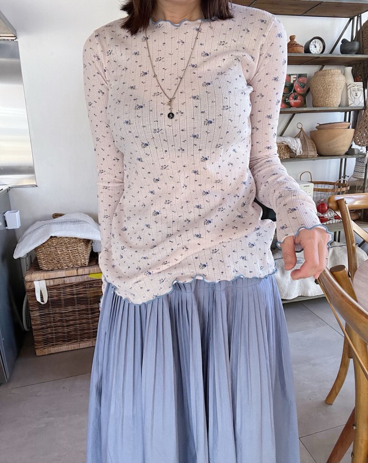 Lagrass - Korean Women Fashion - #momslook - Aret Ribbed Tee - 7