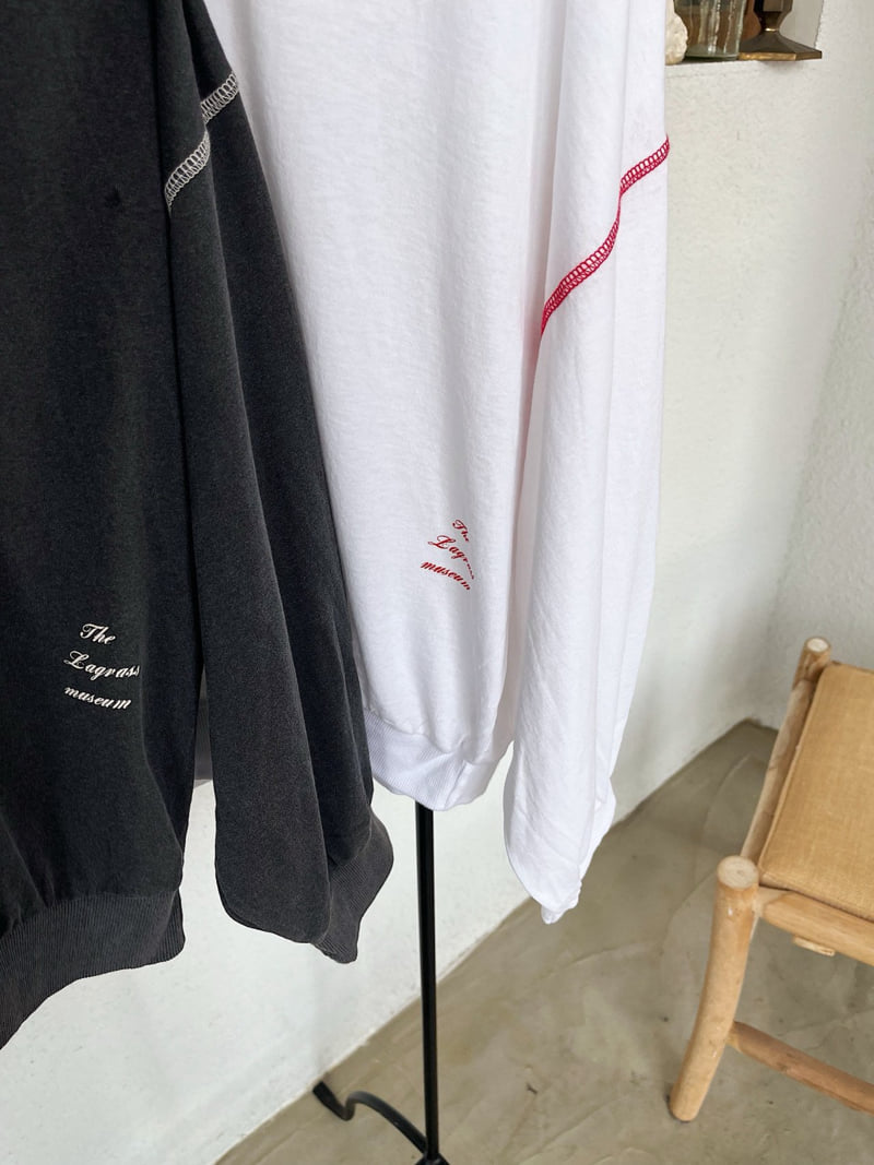 Lagrass - Korean Women Fashion - #momslook - Coin Sweatshirt - 12