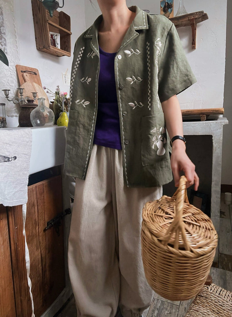 Lagrass - Korean Women Fashion - #momslook - Croc Shirt - 9