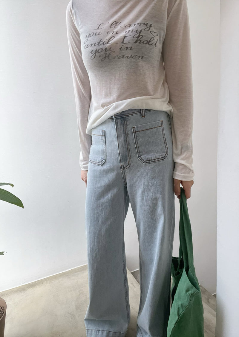Lagrass - Korean Women Fashion - #momslook - Carrie Tee - 2