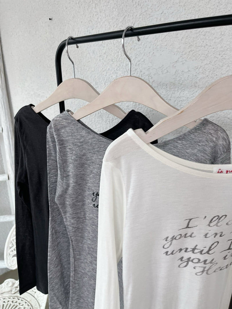 Lagrass - Korean Women Fashion - #pursuepretty - Carrie Tee - 12