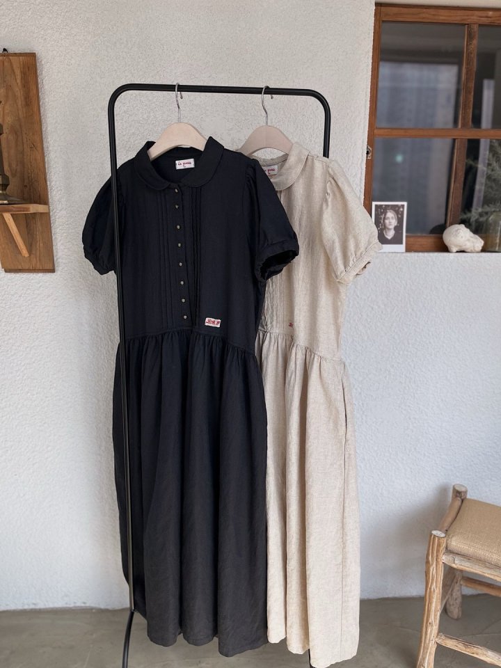 Lagrass - Korean Women Fashion - #restrostyle - Herringbone One-piece - 6