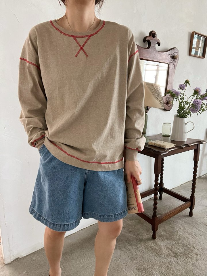 Lagrass - Korean Women Fashion - #romanticstyle - Garment Tee - 2