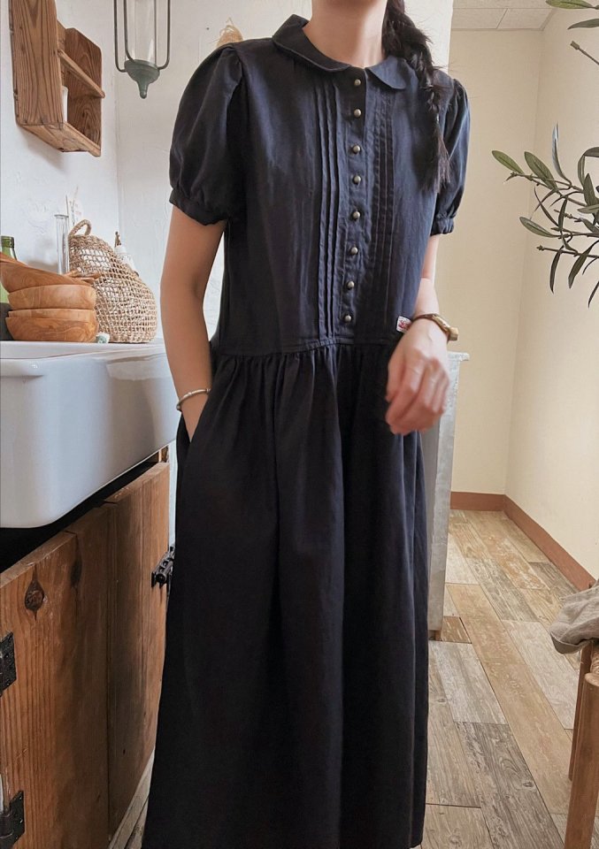 Lagrass - Korean Women Fashion - #shopsmall - Herringbone One-piece - 8