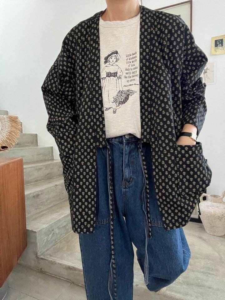 Lagrass - Korean Women Fashion - #thatsdarling - Lema Robe Cardigan - 9
