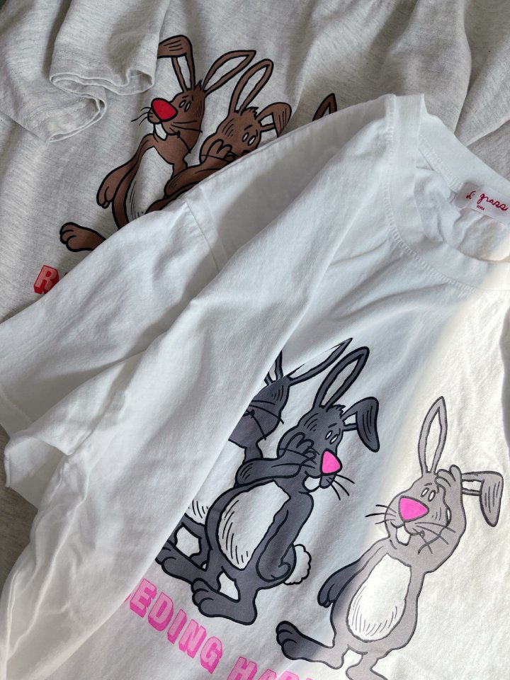 Lagrass - Korean Women Fashion - #thelittlethings - Rabbit Tee