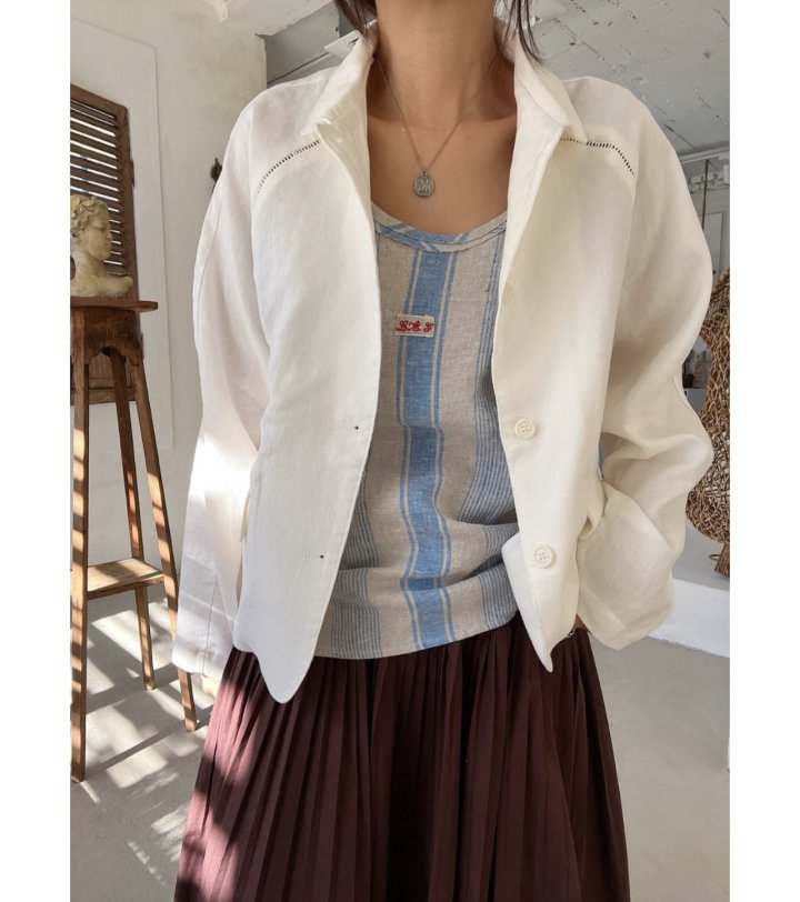 Lagrass - Korean Women Fashion - #vintageinspired - Ile Jacket