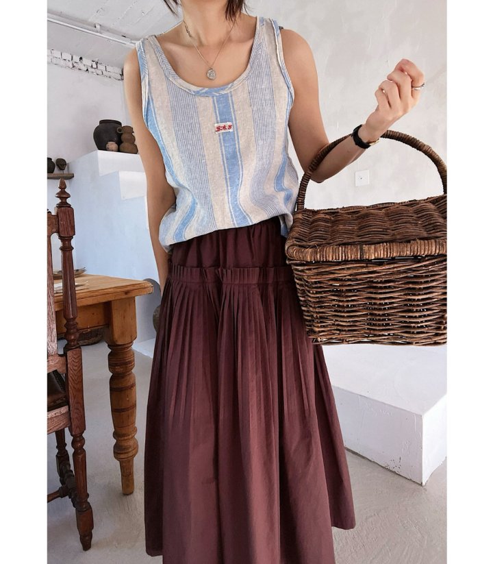 Lagrass - Korean Women Fashion - #vintagekidsstyle - Celle Sleeveless Top