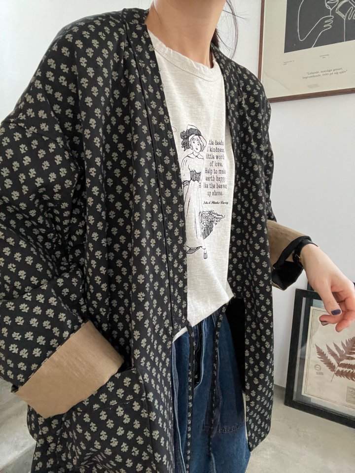 Lagrass - Korean Women Fashion - #womensfashion - Lema Robe Cardigan - 2