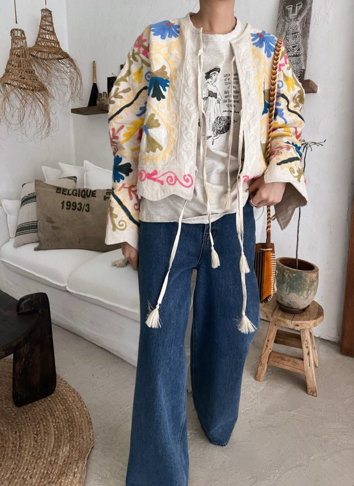 Lagrass - Korean Women Fashion - #womensfashion - Suzani Jacket - 8