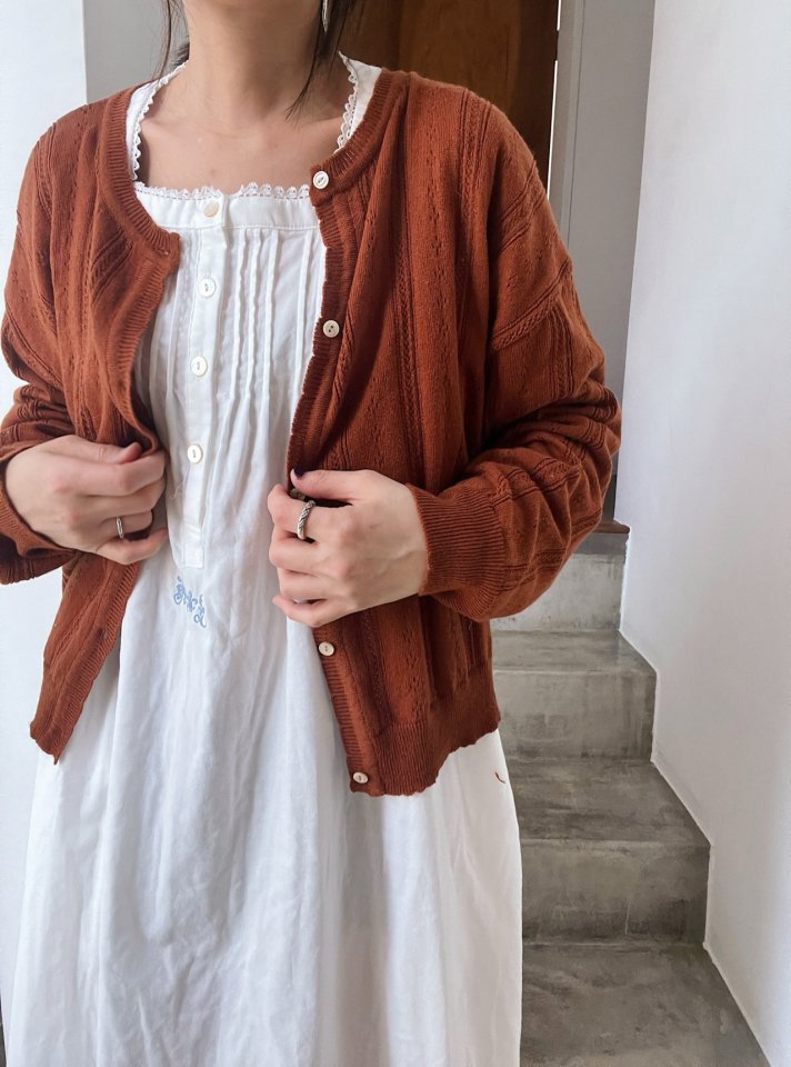Lagrass - Korean Women Fashion - #womensfashion - Lace Cardigan - 9