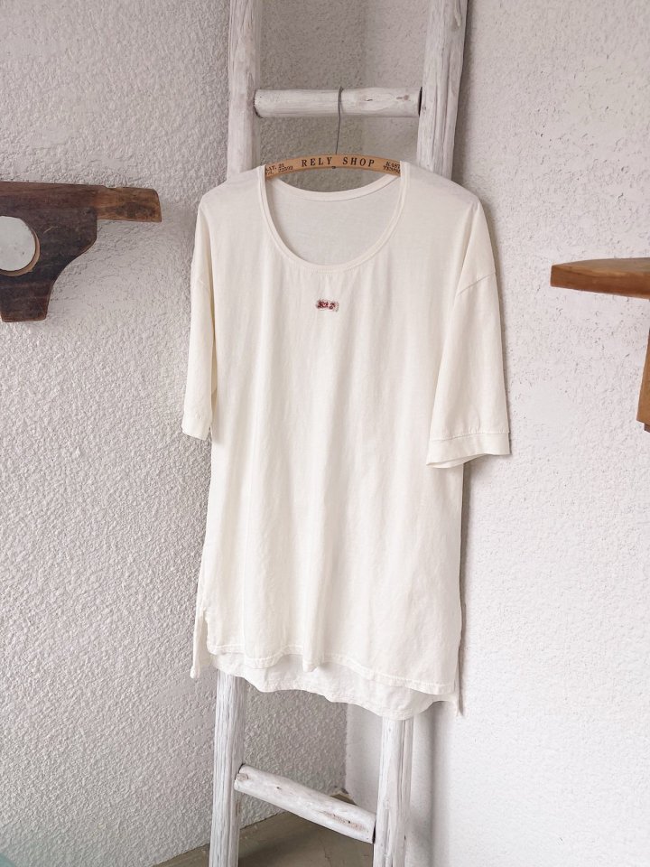 Lagrass - Korean Women Fashion - #womensfashion - Cotton Long Tee - 3