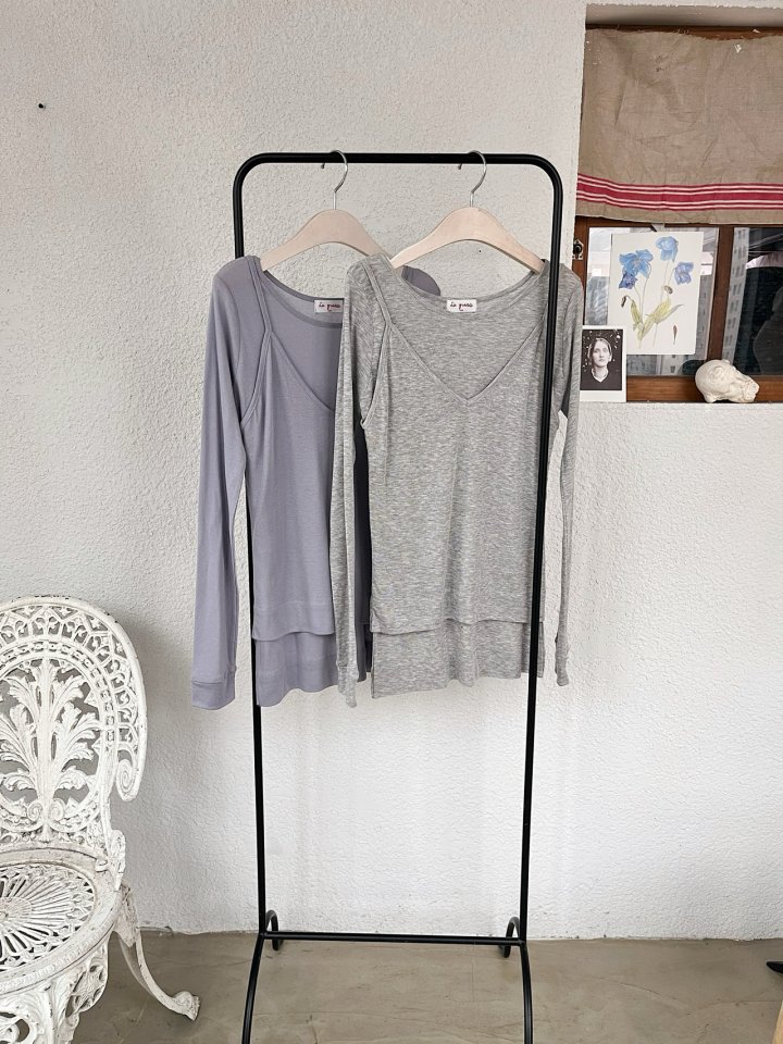 Lagrass - Korean Women Fashion - #womensfashion - Biela Tee - 7