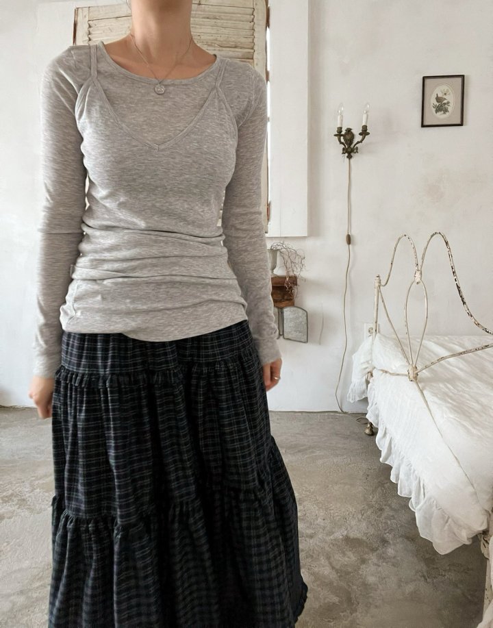 Lagrass - Korean Women Fashion - #womensfashion - Biela Tee - 9