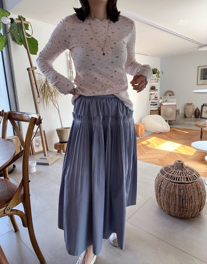 Lagrass - Korean Women Fashion - #womensfashion - Aret Ribbed Tee - 6