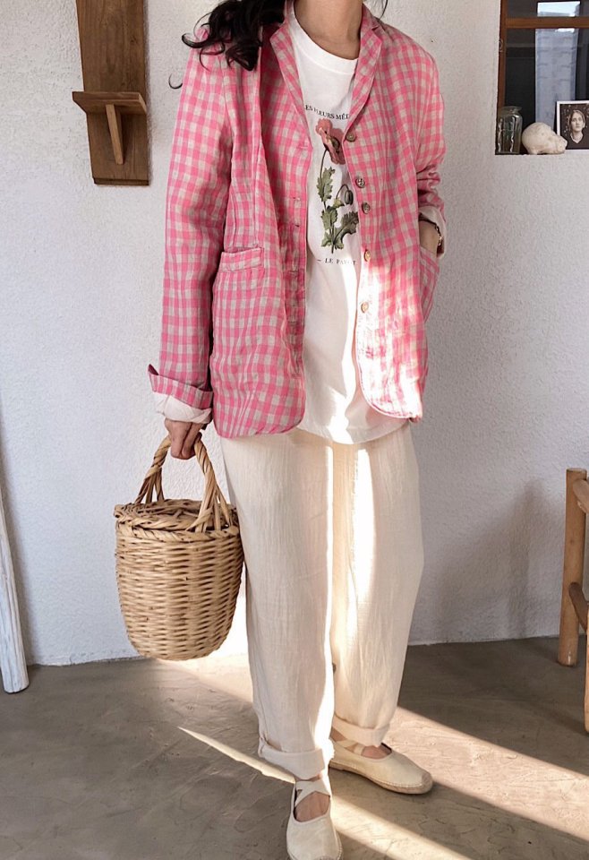 Lagrass - Korean Women Fashion - #momslook - Nerd Jacket - 4