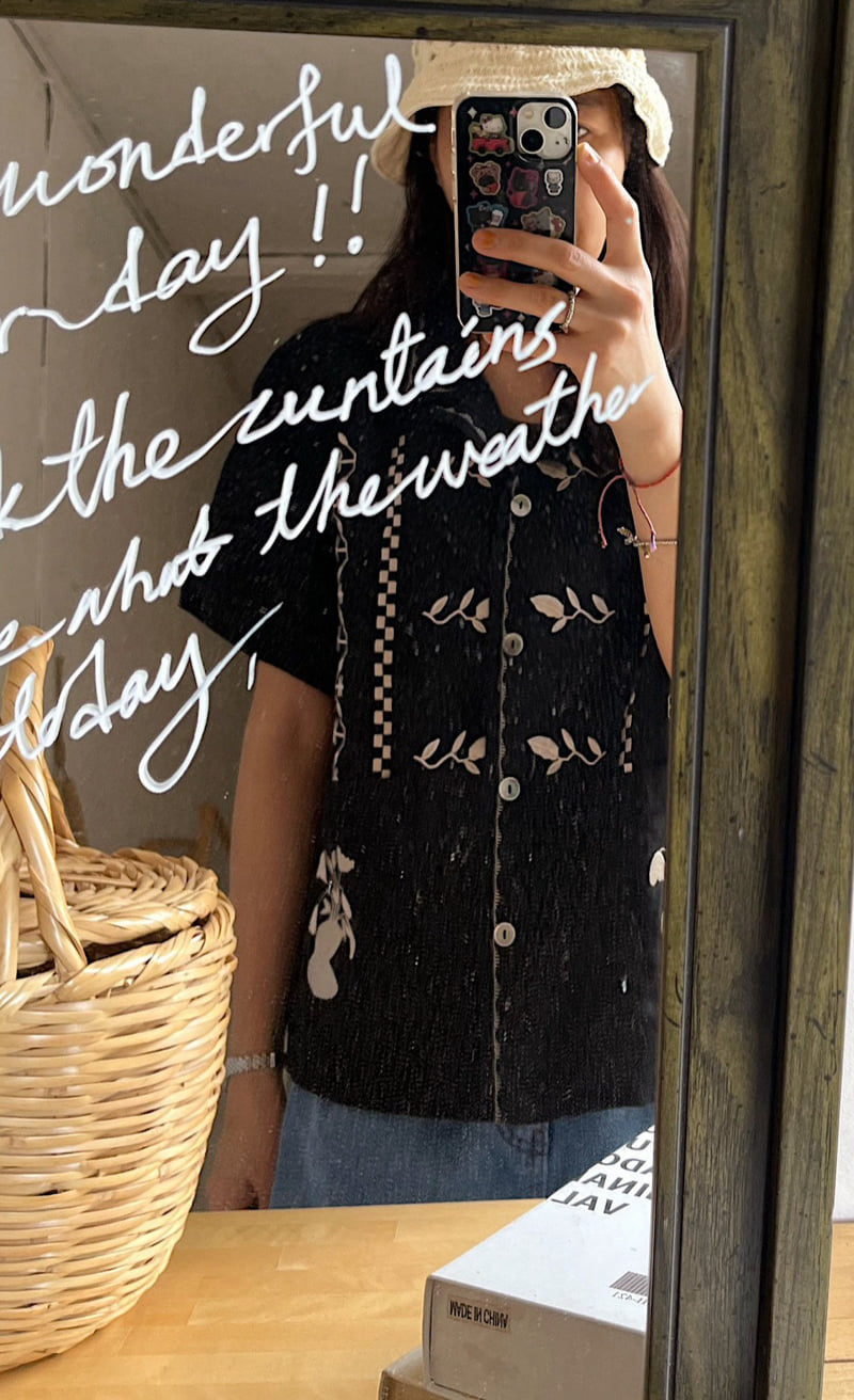 Lagrass - Korean Women Fashion - #womensfashion - Croc Shirt - 2