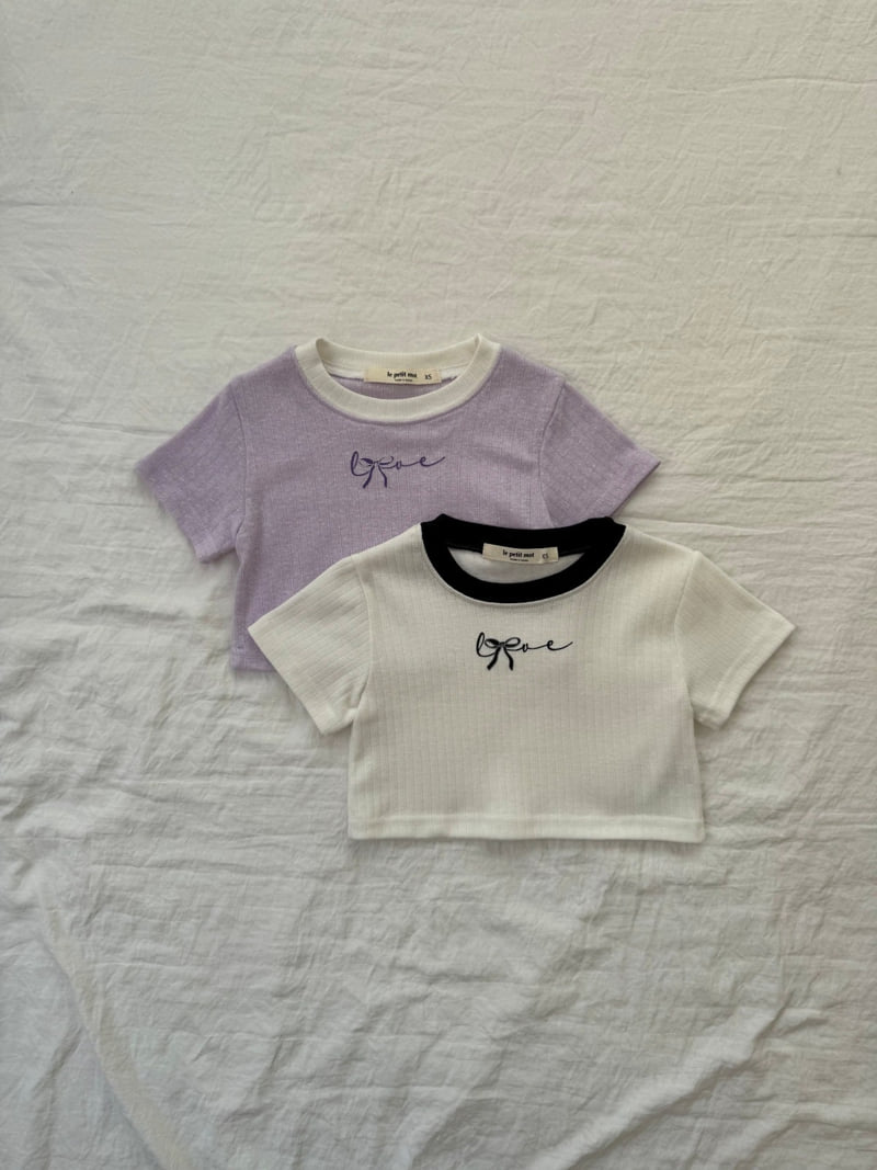 Le petitmot - Korean Children Fashion - #Kfashion4kids - Love Tee