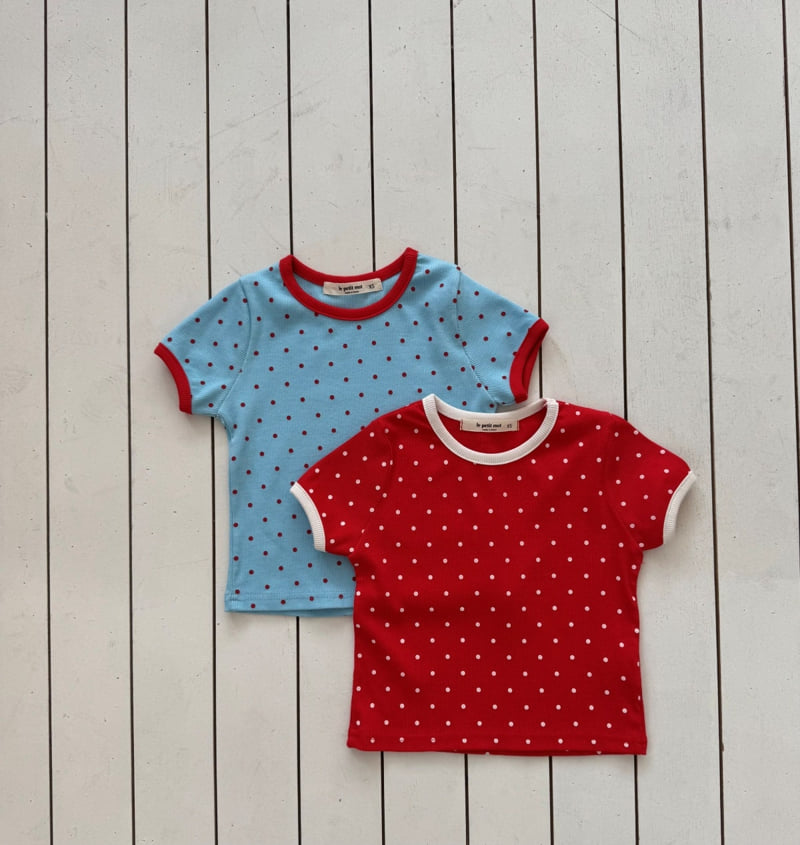 Le petitmot - Korean Children Fashion - #childofig - Dot Color Tee - 7