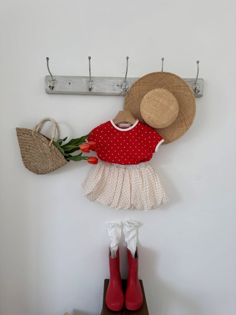 Le petitmot - Korean Children Fashion - #childrensboutique - Dot Balloon Skirt - 5