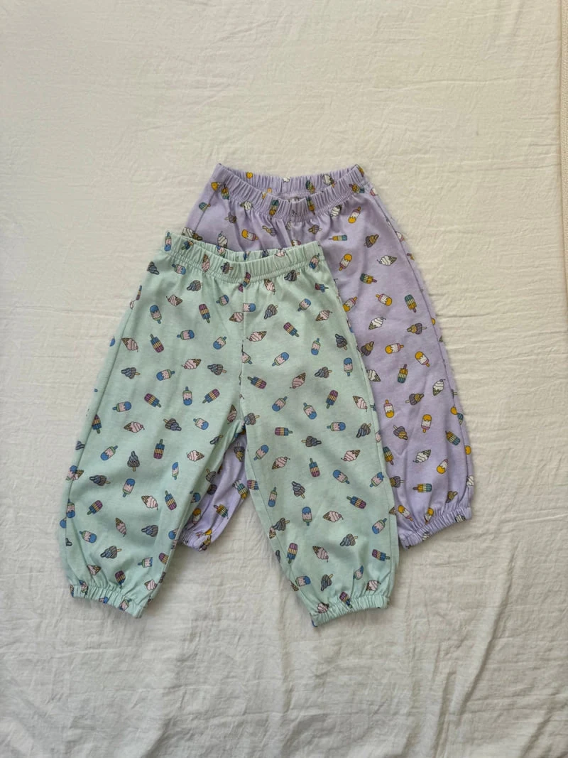 Le petitmot - Korean Children Fashion - #designkidswear - Ice Cream Jogger Pants