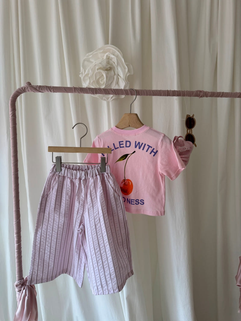Le petitmot - Korean Children Fashion - #designkidswear - Cherry Tee - 9