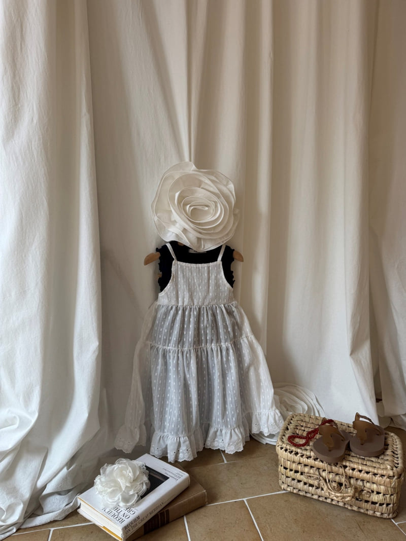 Le petitmot - Korean Children Fashion - #designkidswear - Bustier Long One-piece - 4
