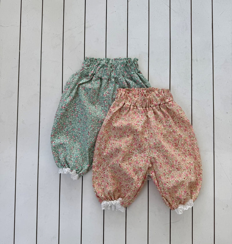 Le petitmot - Korean Children Fashion - #discoveringself - Aladdin Lace Jogger Pants