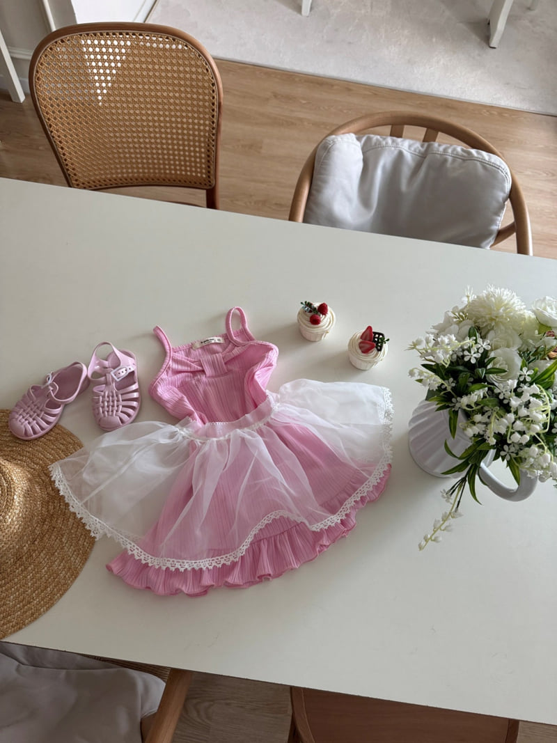 Le petitmot - Korean Children Fashion - #kidsshorts - Layered Tulle Skirt - 8