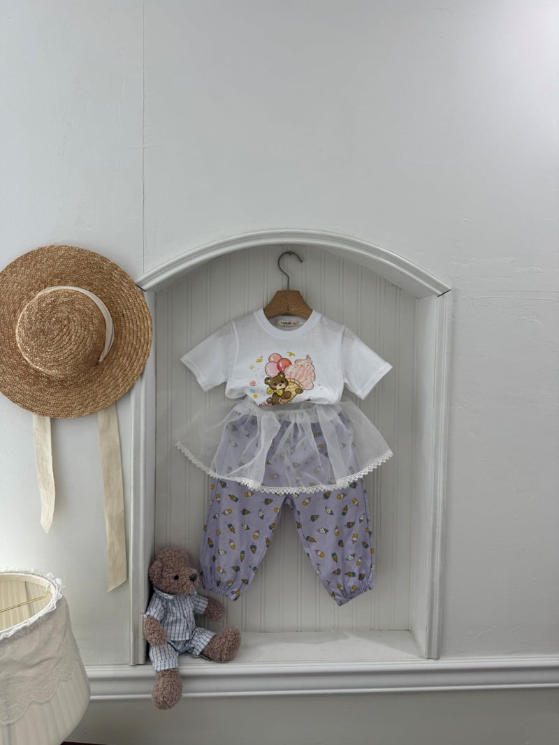 Le petitmot - Korean Children Fashion - #kidsstore - Layered Tulle Skirt - 9