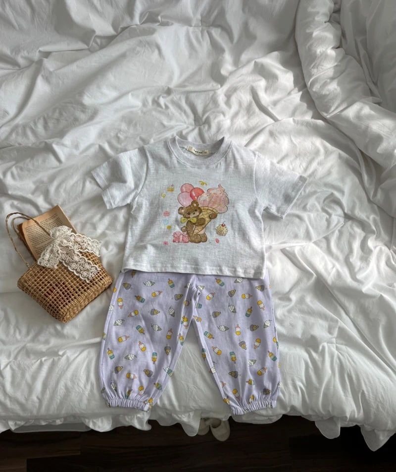 Le petitmot - Korean Children Fashion - #kidsstore - Ice Cream Jogger Pants - 5