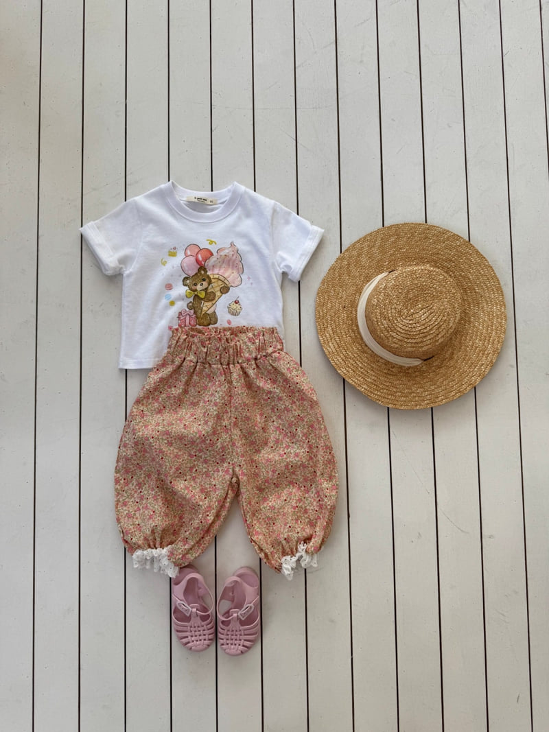 Le petitmot - Korean Children Fashion - #kidsshorts - Aladdin Lace Jogger Pants - 4