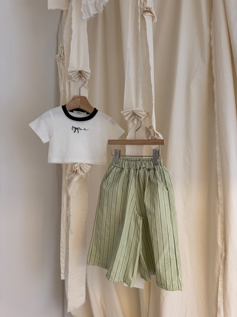 Le petitmot - Korean Children Fashion - #littlefashionista - Wide Crinkle Pants - 6