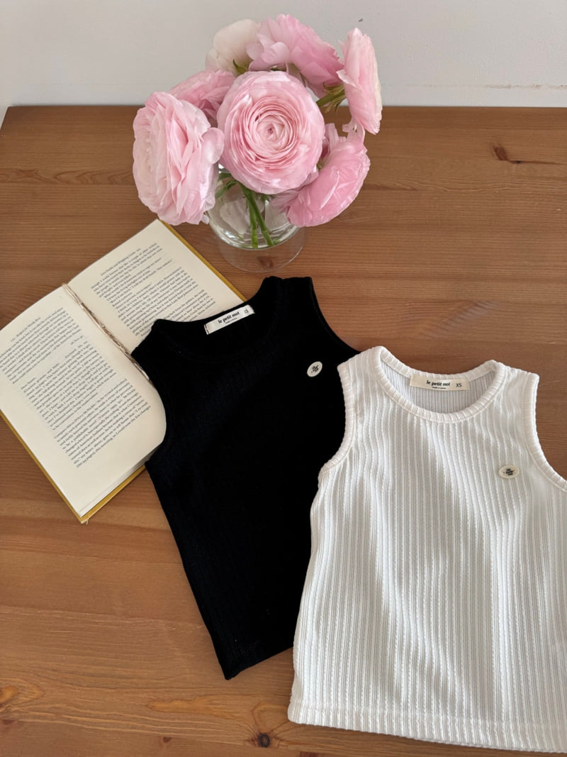 Le petitmot - Korean Children Fashion - #littlefashionista - Inner Ribbed Tee - 2