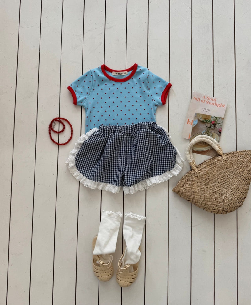 Le petitmot - Korean Children Fashion - #littlefashionista - Dot Color Tee - 4