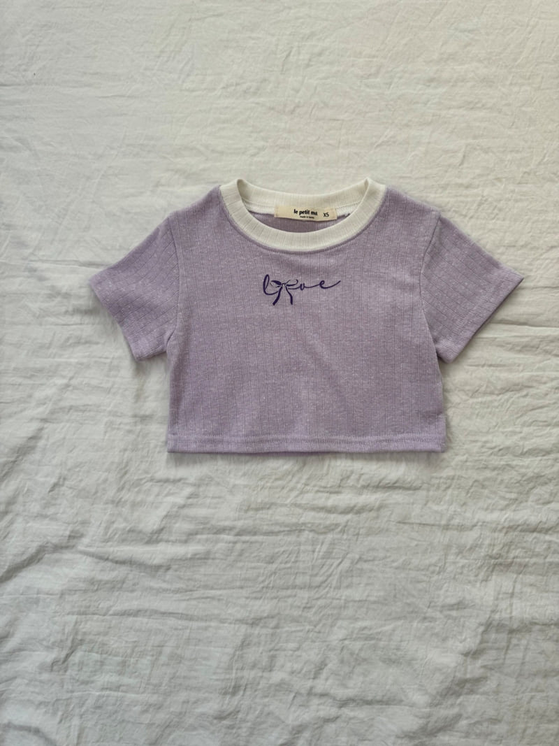 Le petitmot - Korean Children Fashion - #magicofchildhood - Love Tee - 3
