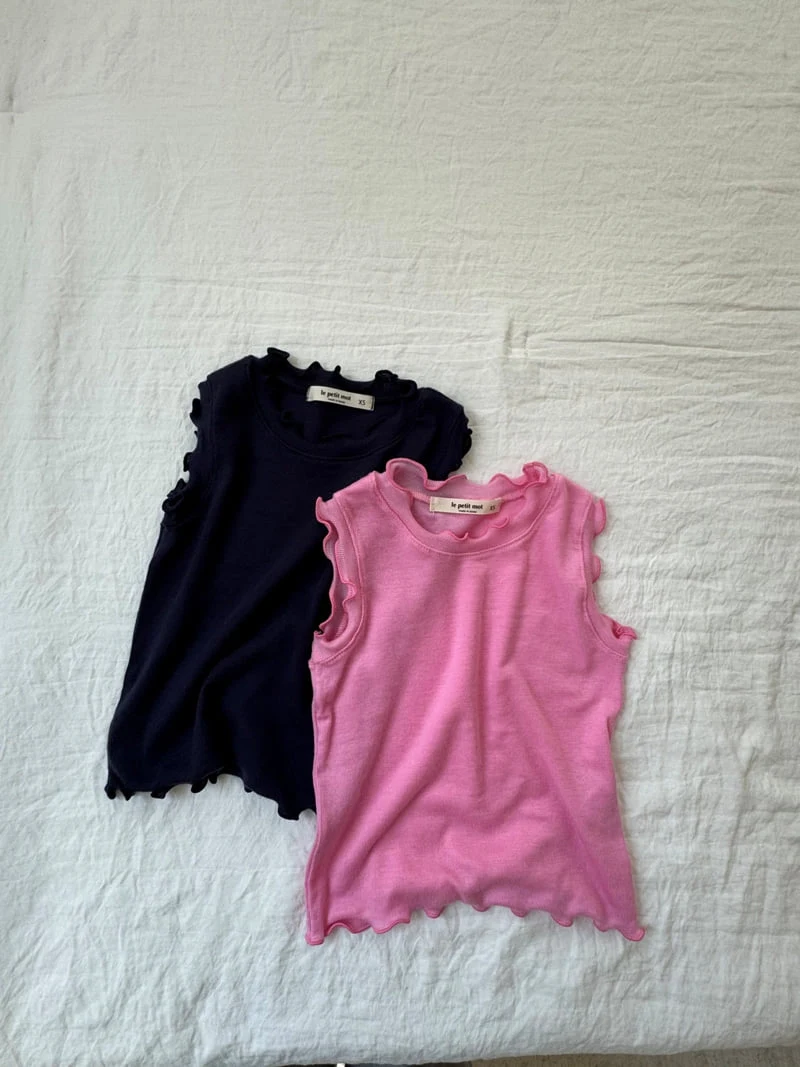 Le petitmot - Korean Children Fashion - #magicofchildhood - Soft Frill Tee
