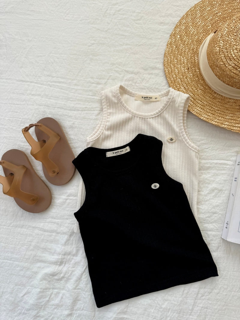 Le petitmot - Korean Children Fashion - #magicofchildhood - Inner Ribbed Tee - 3