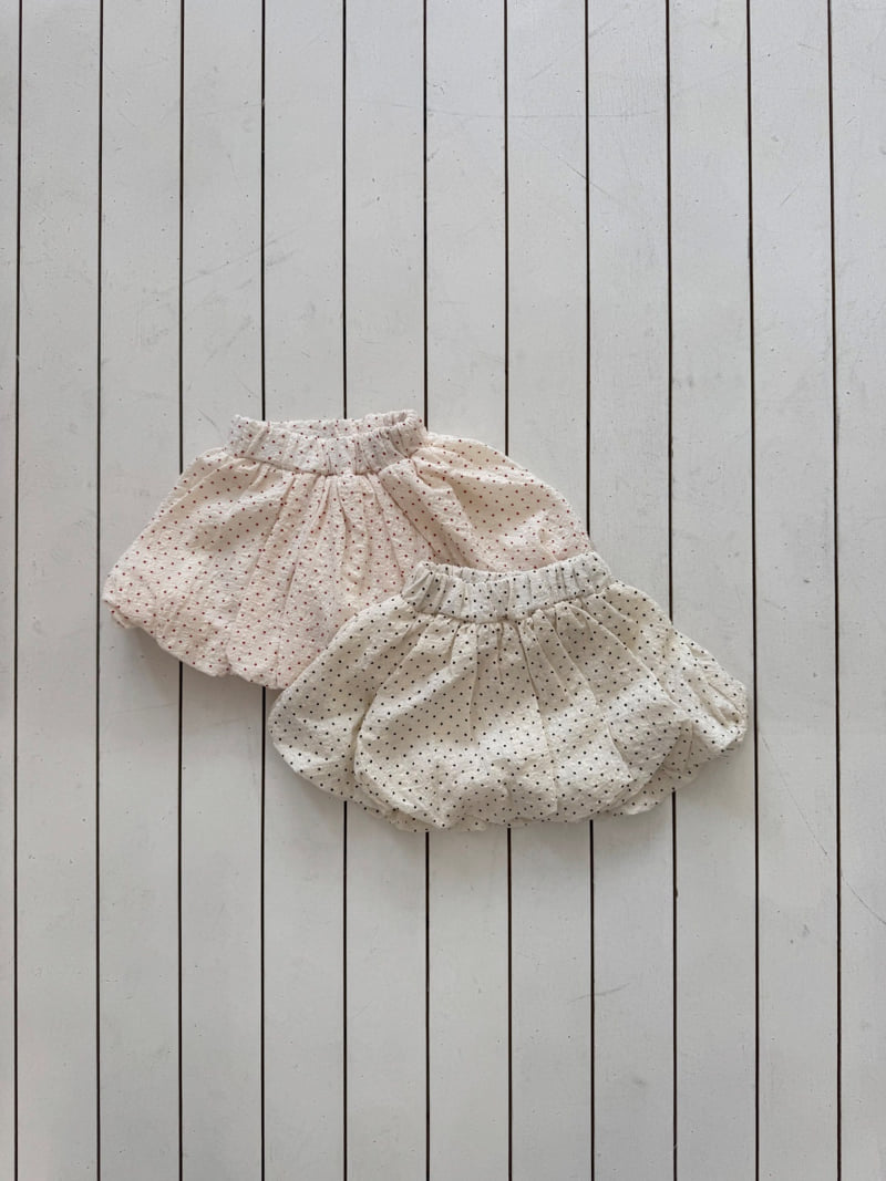 Le petitmot - Korean Children Fashion - #minifashionista - Dot Balloon Skirt